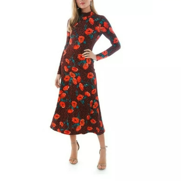 free people retro romance midi dress Free People Retro Romance midi dress, Like new